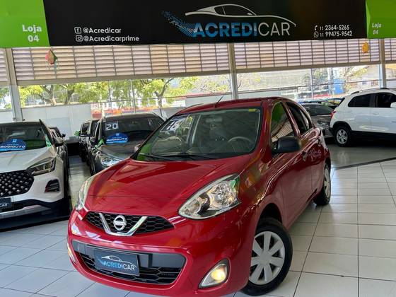 NISSAN MARCH 1.0 CONFORTO 12V FLEX 4P MANUAL NISSAN MARCH 1.0 CONFORTO 12V FLEX 4P MANUAL